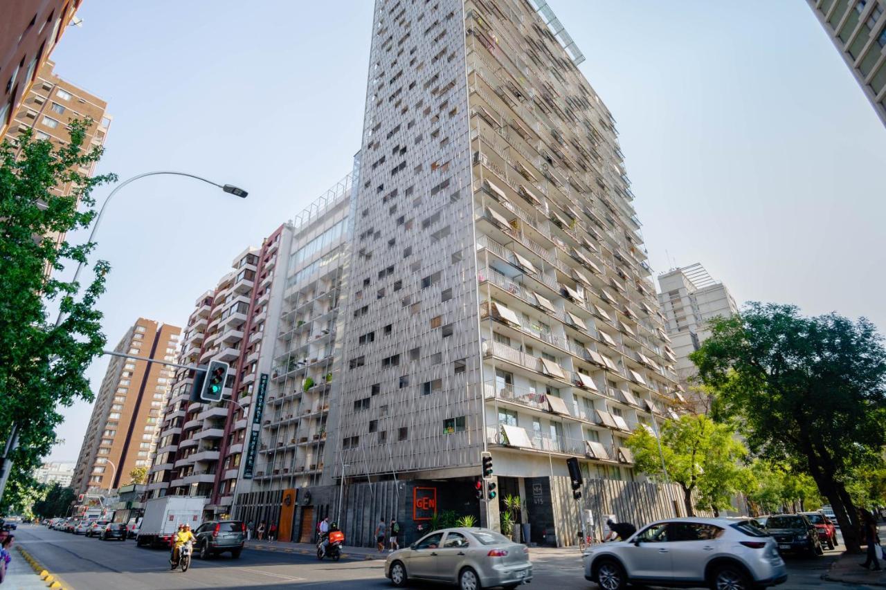 Tribeca Twin Room - Studio With Pool, Wifi, Ac 圣地亚哥 外观 照片